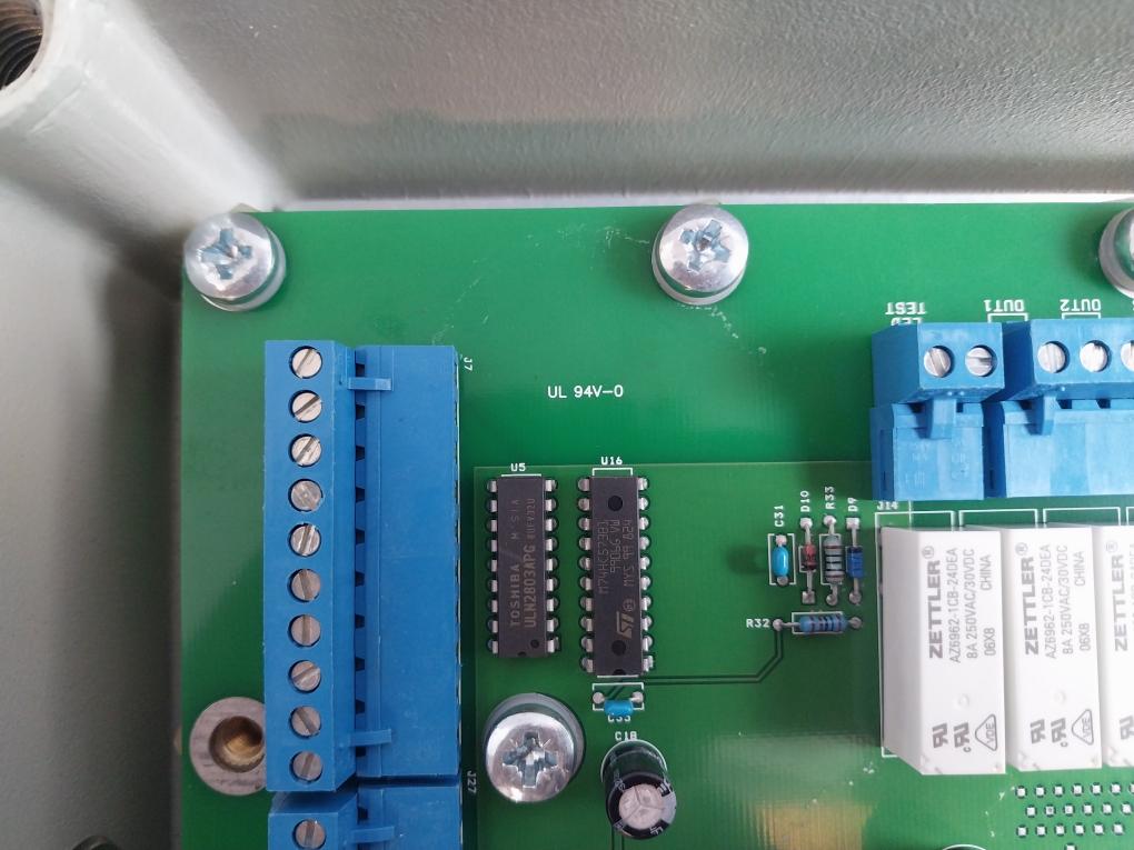H.J. Lubricators Hj-sip4 Relay Terminal Box Unit Ver. 2.1 Ul 94V-0
