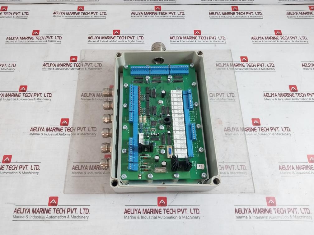 H.J. Lubricators Hj-sip4 Relay Terminal Box Unit Ver. 2.1 Ul 94V-0