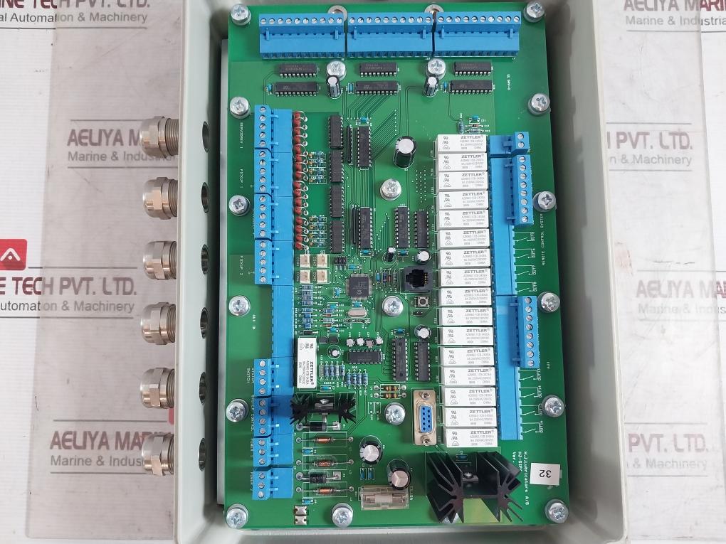 H.J. Lubricators Hj-sip4 Relay Terminal Box Unit Ver. 2.1 Ul 94V-0