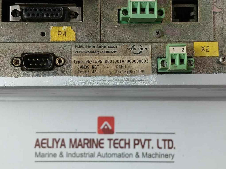 H.M. Stein Sohn 96/1395 Reefer Container Monitoring Unit B801001A 000000003