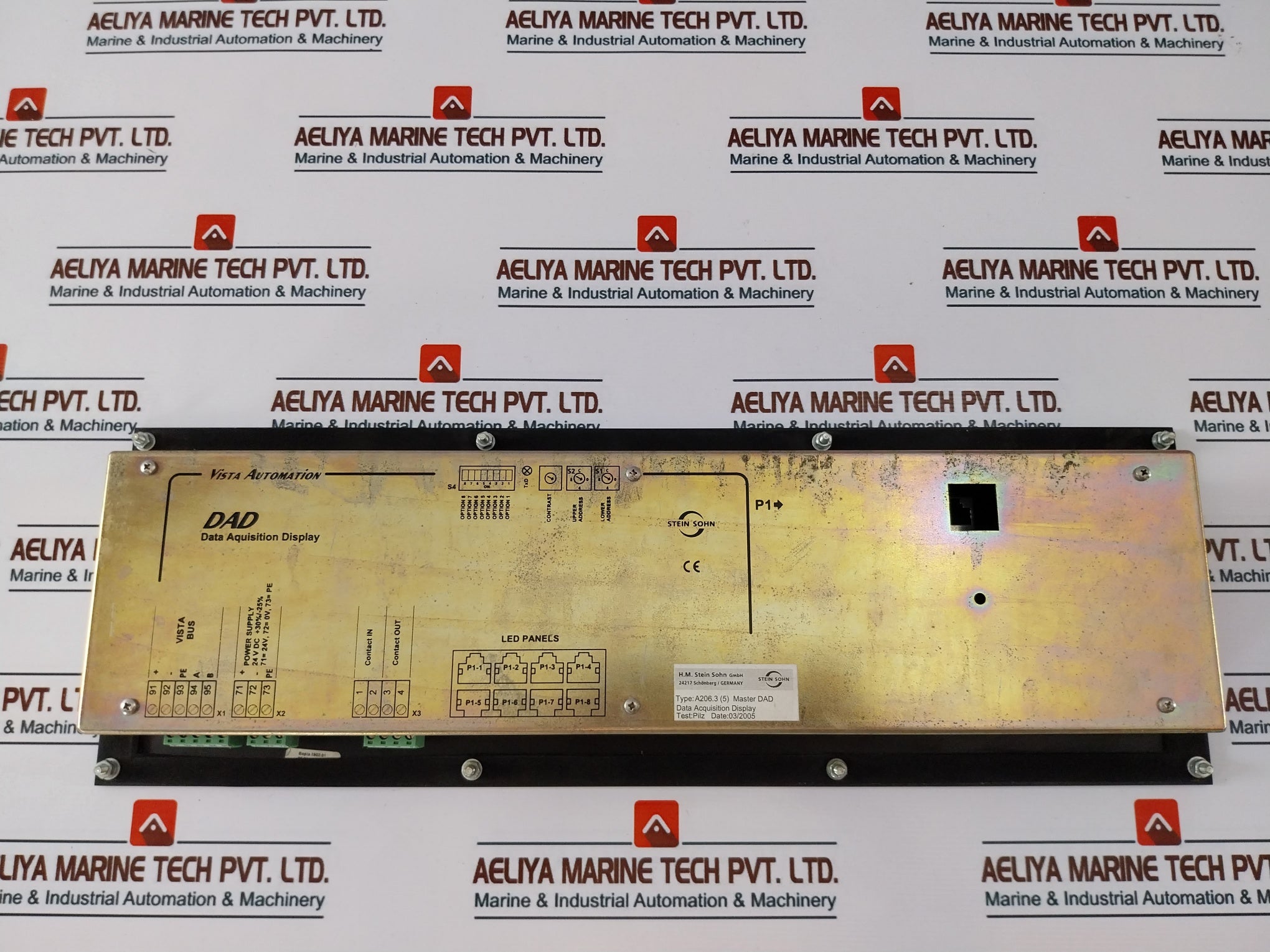 H.M. Stein Sohn A206.3 (5) Master Dad Data Acquisition Display 24Vdc