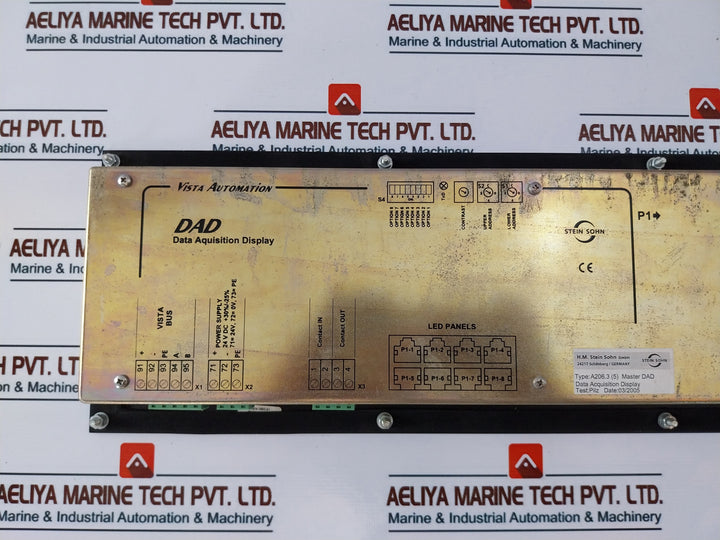 H.M. Stein Sohn A206.3 (5) Master Dad Data Acquisition Display 24Vdc