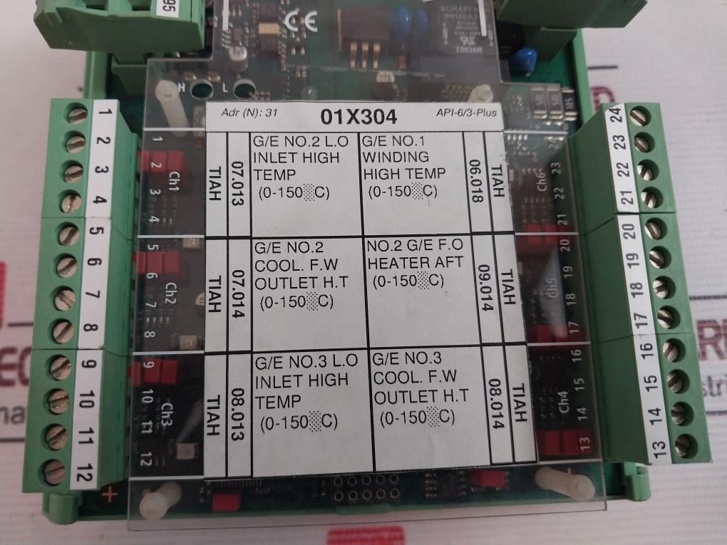 H.M.Stein Sohn API-6/3-Plus Analog Module F102004A 94V