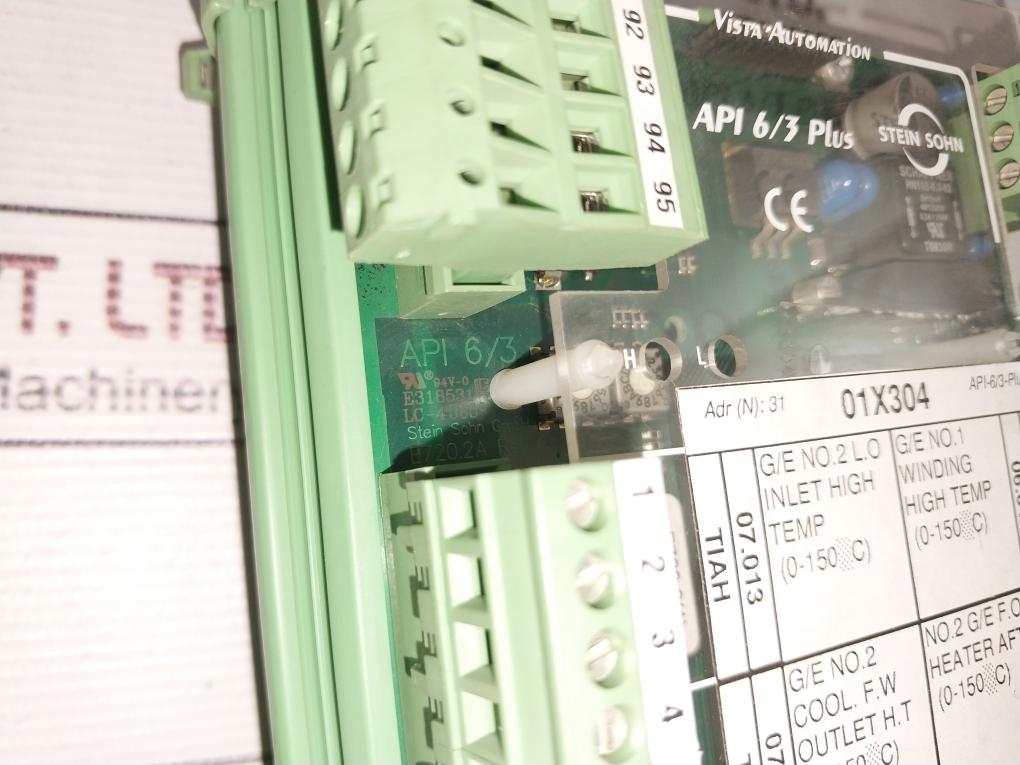 H.M.Stein Sohn API-6/3-Plus Analog Module F102004A 94V