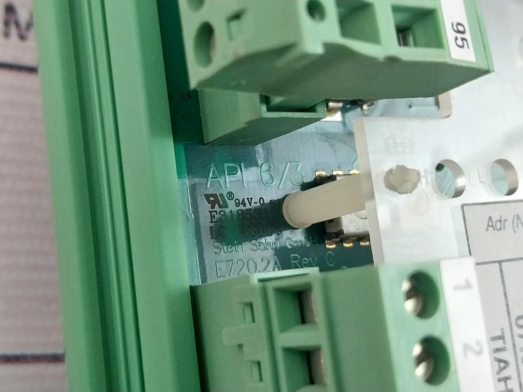 H.M.Stein Sohn API-6/3-Plus Analog Module F102004A 94V