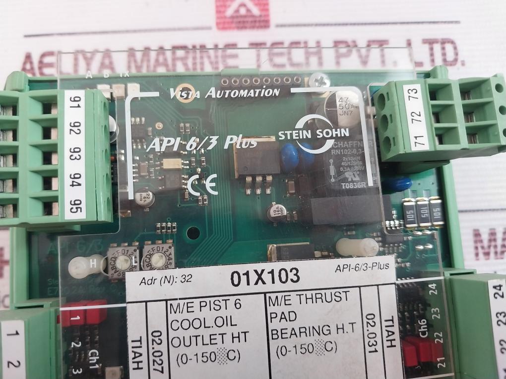 H.M.Stein Sohn API 6/3 Plus Analog Module F102004A