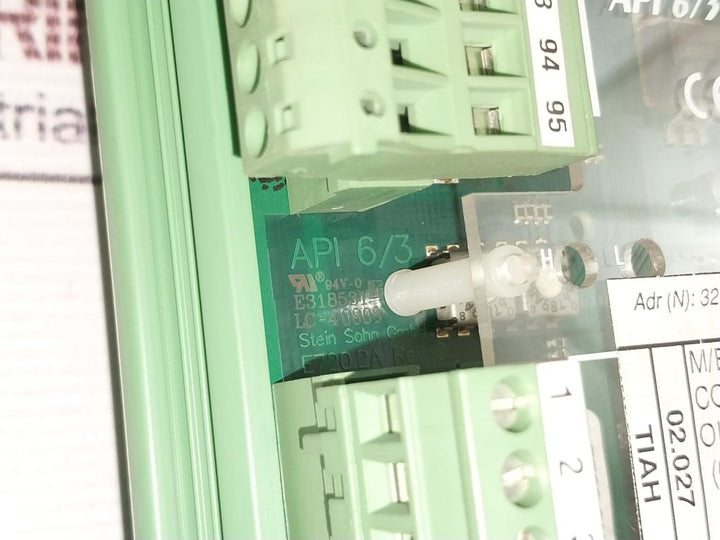 H.M.Stein Sohn API 6/3 Plus Analog Module F102004A