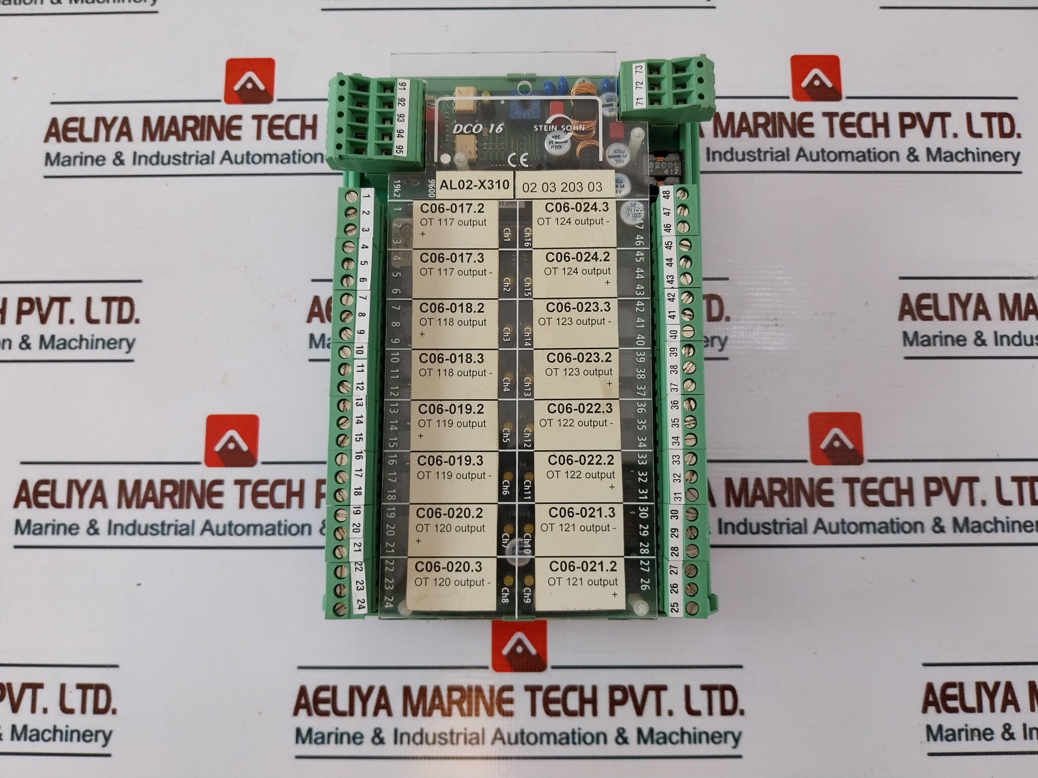 H.M. Stein Sohn Dco 16 F203 001 A Digital Contact Output Module