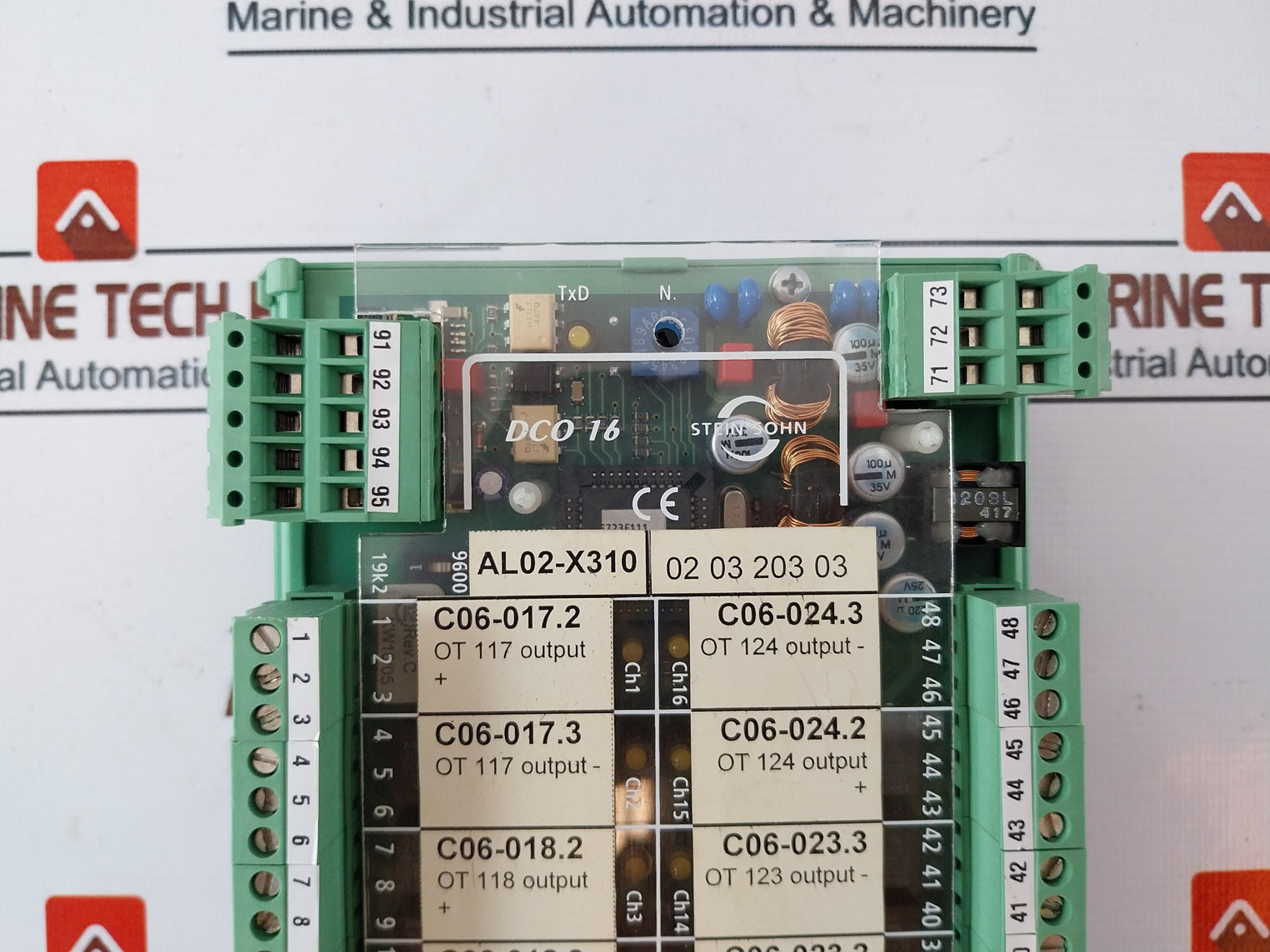 H.M. Stein Sohn Dco 16 F203 001 A Digital Contact Output Module