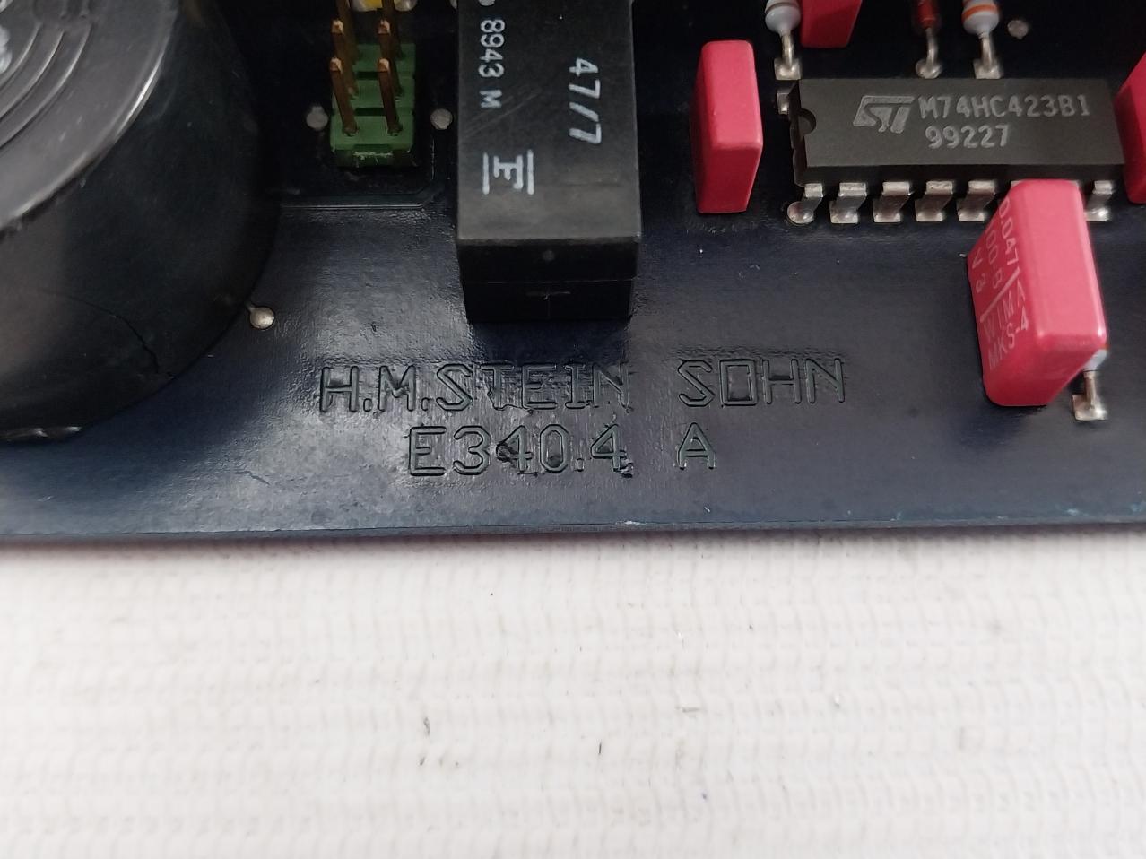 H.M.Stein Sohn E340.4 A Printed Circuit Board 16Hz