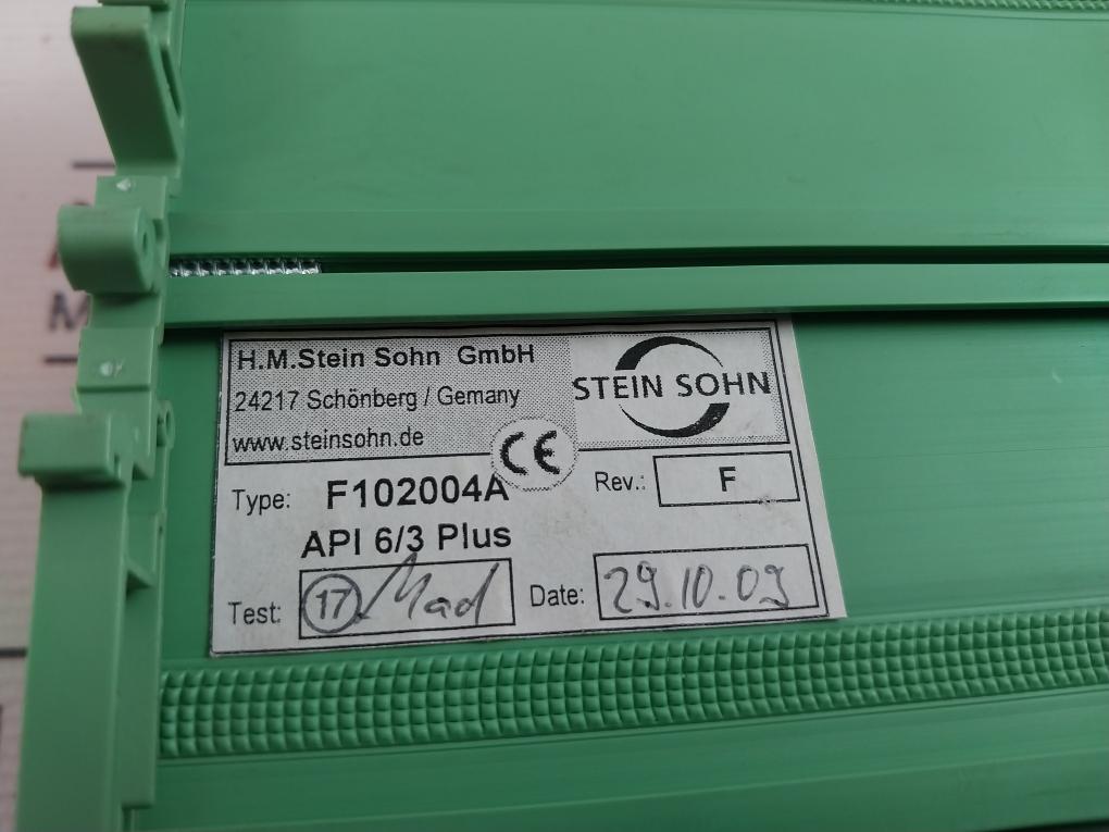 H.M.Stein Sohn F102004A Analog Module 94V