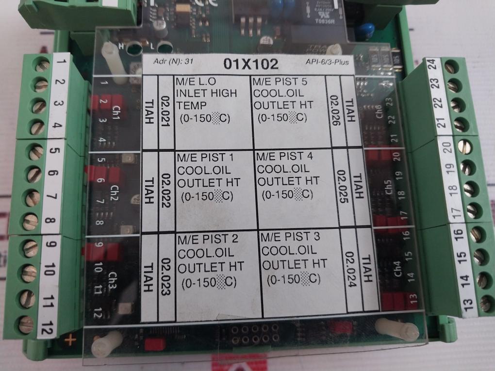 H.M.Stein Sohn F102004A Api 6/3 Plus Analog Module