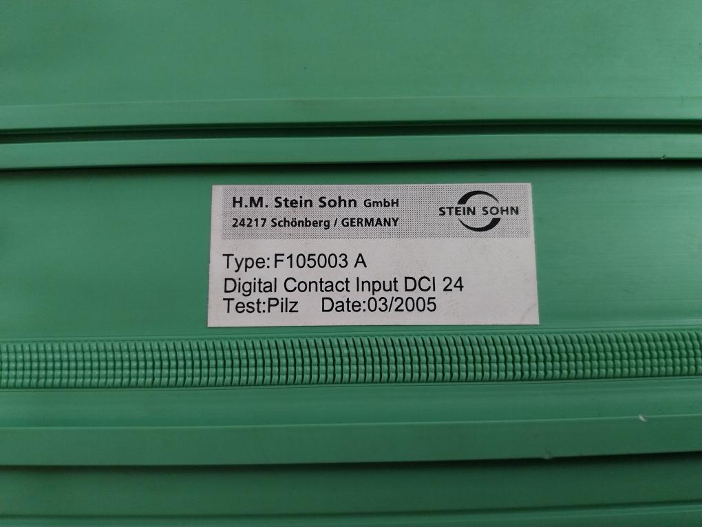 H.M. Stein Sohn F105003 A Digital Contact Input Module