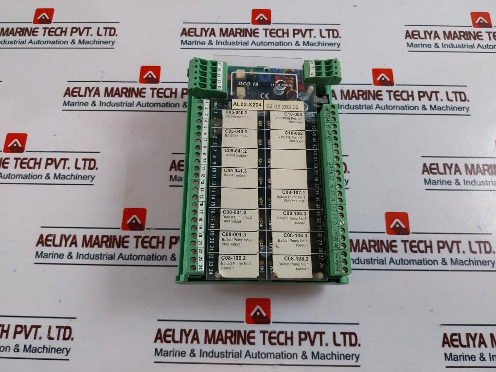 H.M. Stein Sohn F203 001 A Dco 16 Digital Contact Output Module Rev B