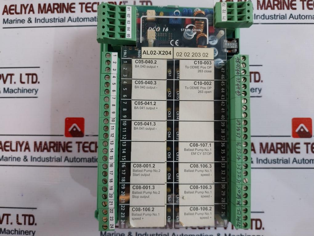 H.M. Stein Sohn F203 001 A Dco 16 Digital Contact Output Module Rev B