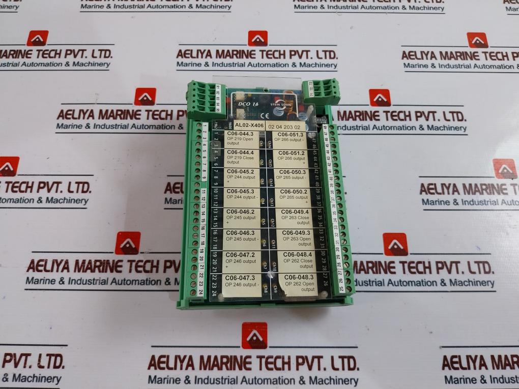 H.M. Stein Sohn F203 001 A Digital Contact Output Module Dco 16 No/Nc