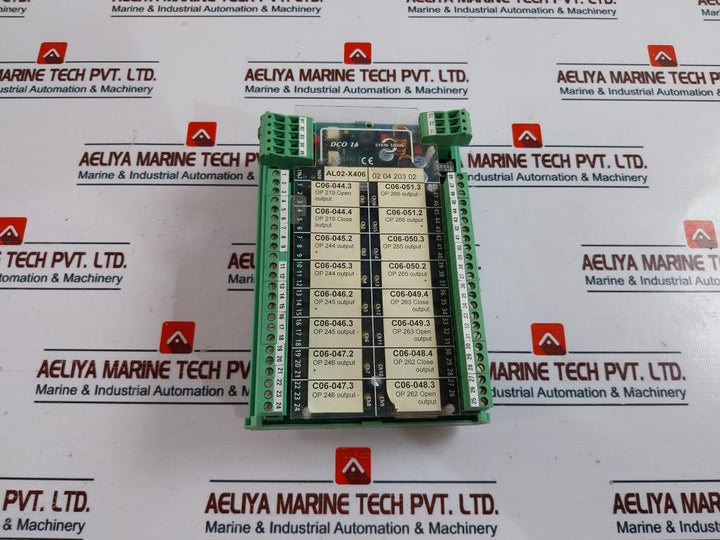 H.M. Stein Sohn F203 001 A Digital Contact Output Module Dco 16 No/Nc