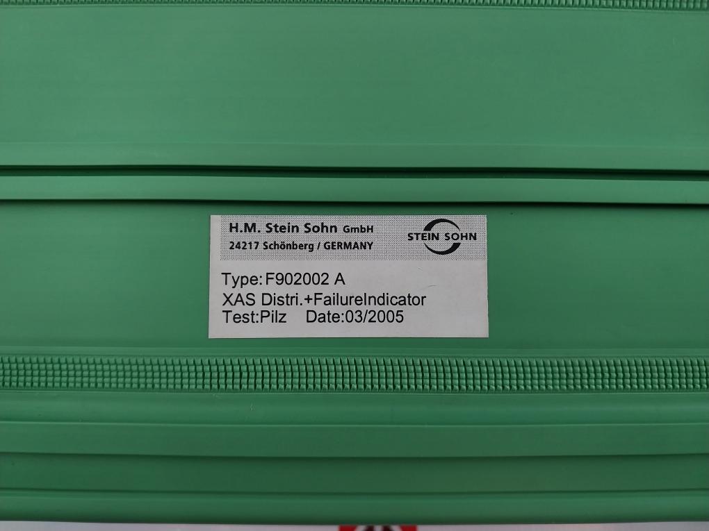 H.M. Stein Sohn F902002 A Xas Distribution + Failure Indicator 24Vdc