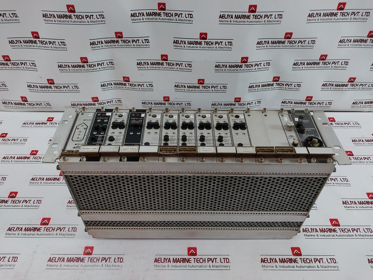 H.M. Stein Sohn Navigation Light Panel E404.1 Marine 24V Dc Schroff Rack