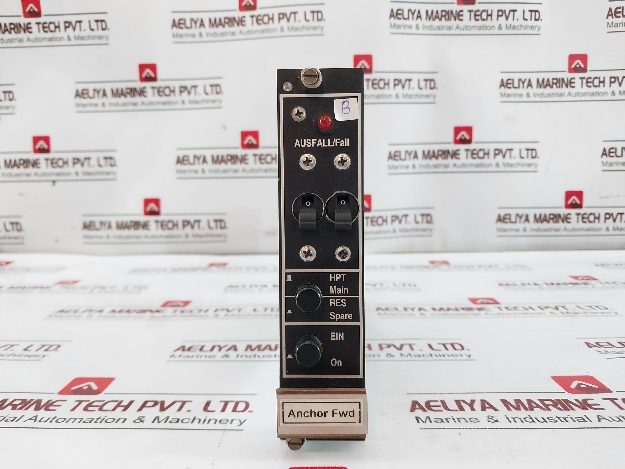 H.M. Stein Sohn Navigation Light Panel E404.1 Marine 24V Dc Schroff Rack
