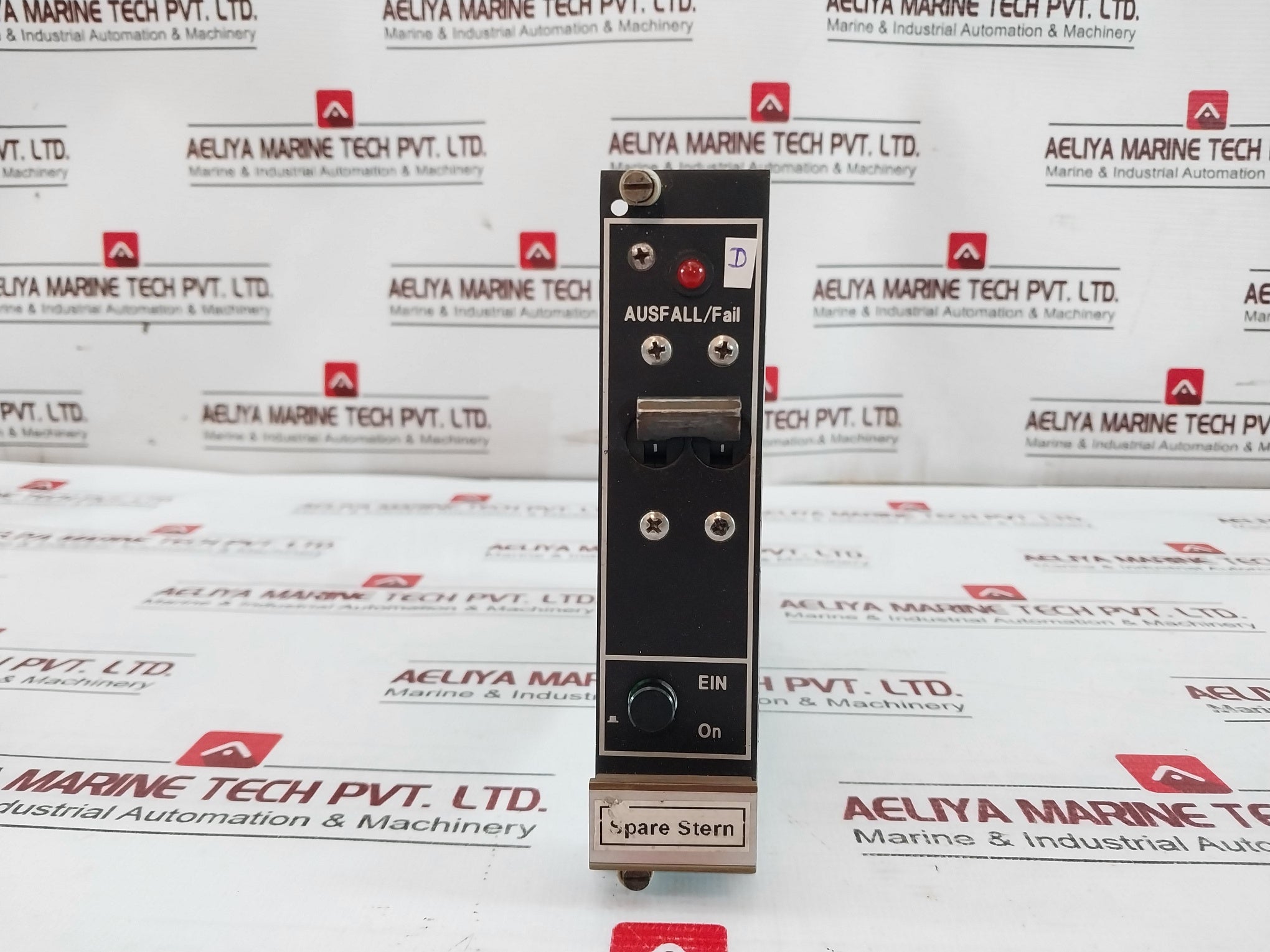 H.M. Stein Sohn Navigation Light Panel E404.1 Marine 24V Dc Schroff Rack