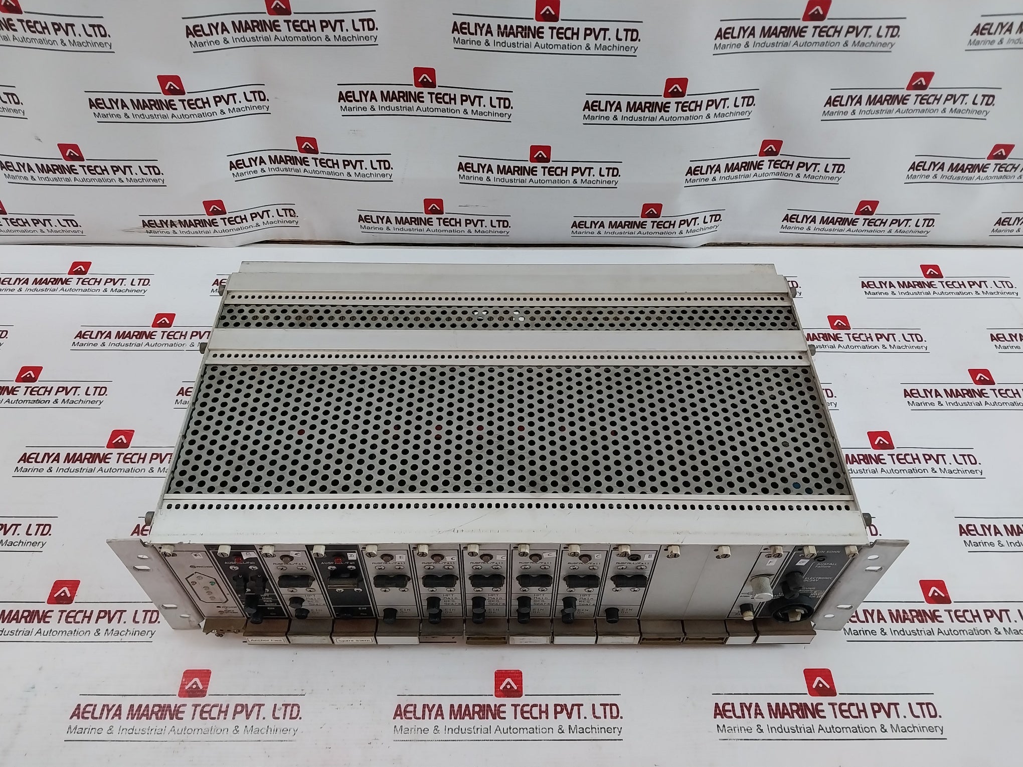 H.M. Stein Sohn Navigation Light Panel E404.1 Marine 24V Dc Schroff Rack
