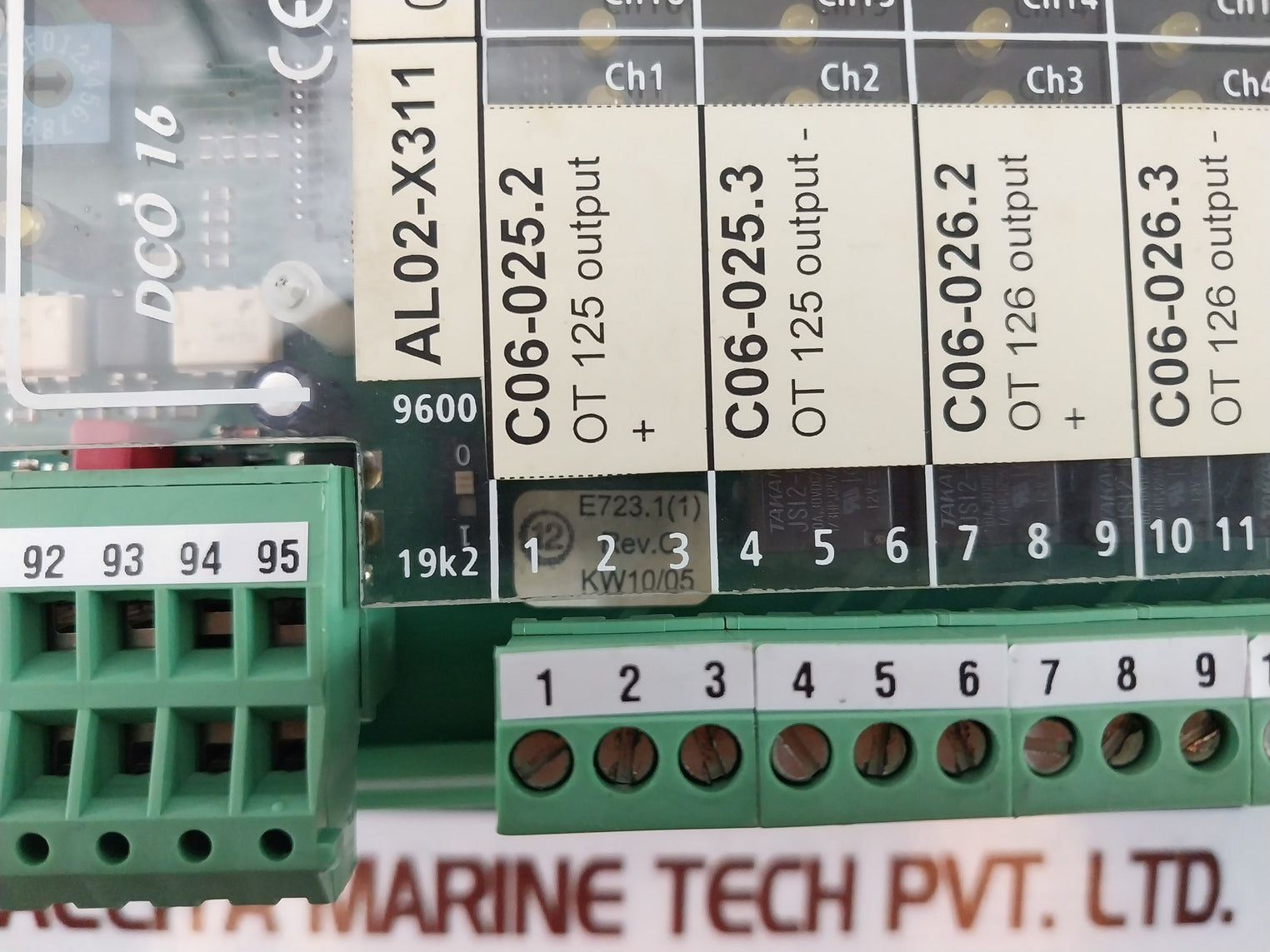 H.M. Stein Stein Sohn F203 001 A Digital Contact Output Module E723.1A