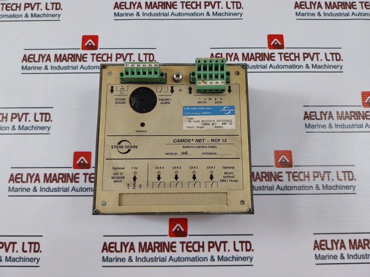 H.M. Stein Sohn Rcp 12 Remote Control Panel Net-rcp 12