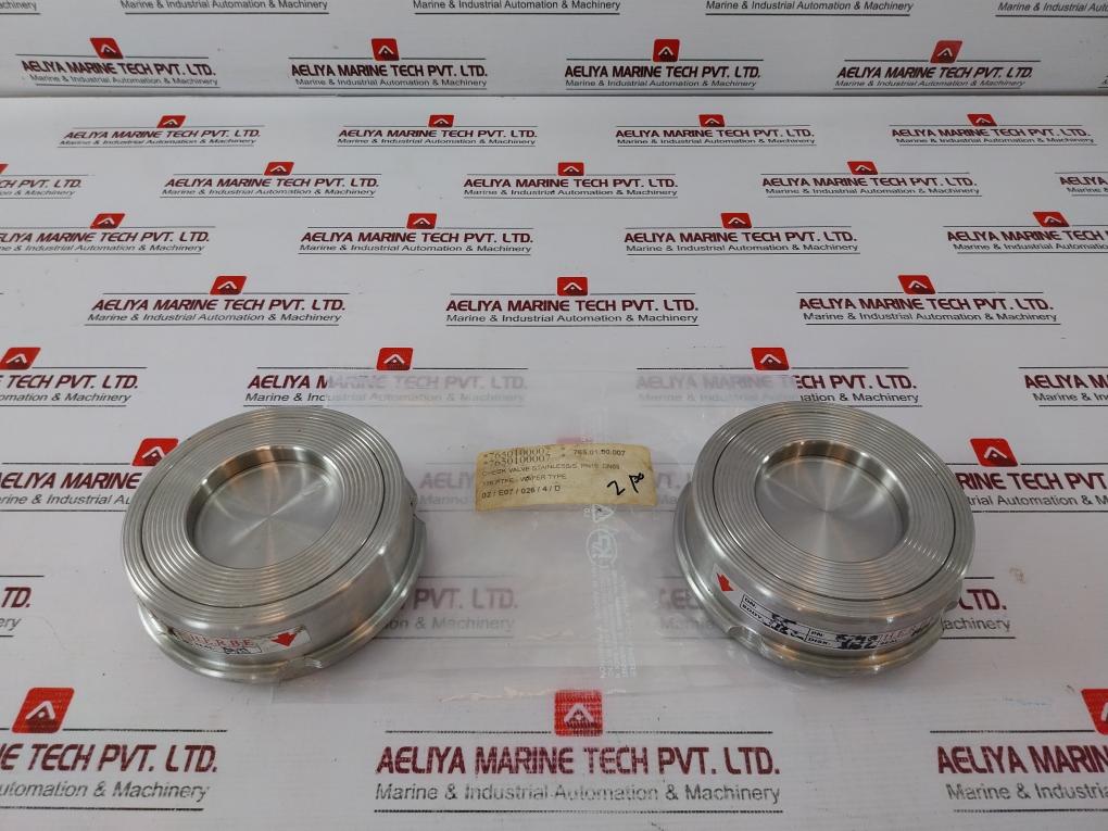 H.e.r.b.e. Dn65 Check Valve Stainless Steel 316l Wafer Type