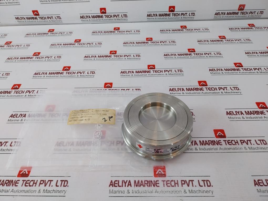 H.e.r.b.e. Dn65 Check Valve Stainless Steel 316l Wafer Type