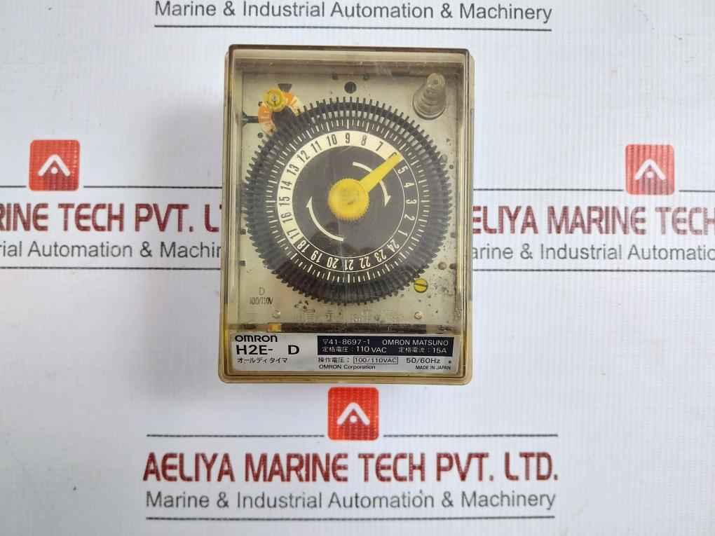 H2E-d Omron Timer Switch 100/110Vac 50/60Hz