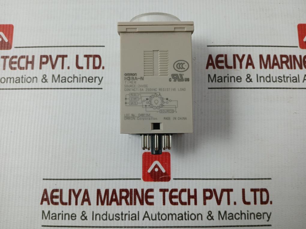 H3Ba-n Omron 5A 250Vac Analog Timer Relay