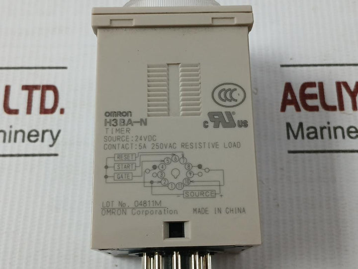 H3Ba-n Omron 5A 250Vac Analog Timer Relay
