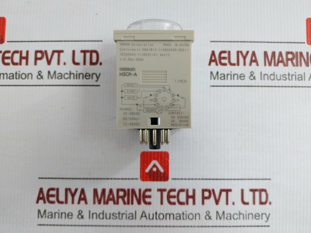 H3Cr-a Omron 0.05 S-300H Solid-state Timer 24-48Vac