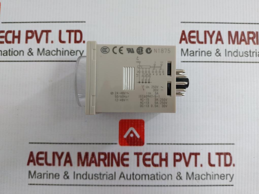H3Cr-a Omron 0.05 S-300H Solid-state Timer 24-48Vac