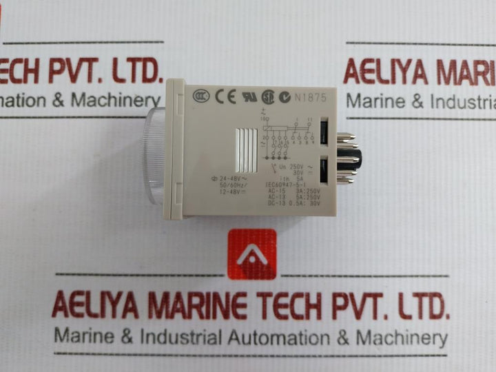 H3Cr-a Omron 0.05 S-300H Solid-state Timer 24-48Vac