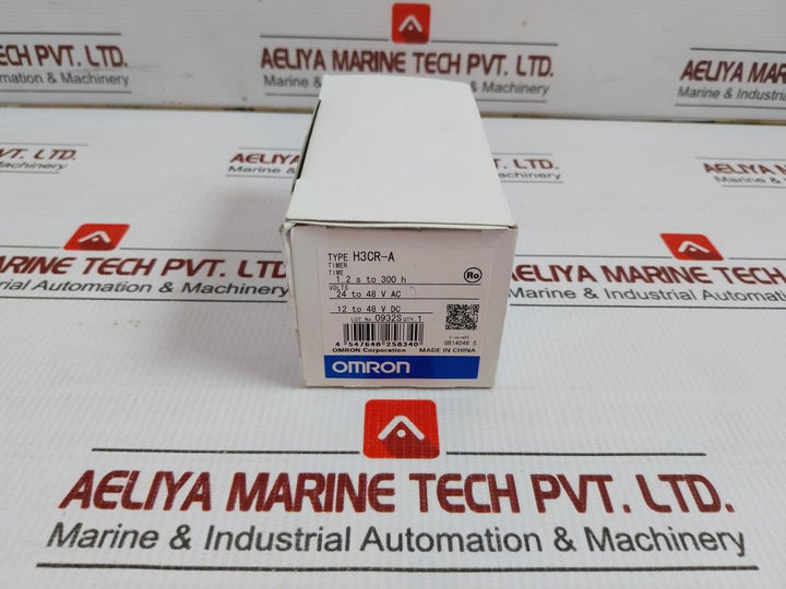 H3Cr-a Omron 0.05 S-300H Solid-state Timer 24-48Vac
