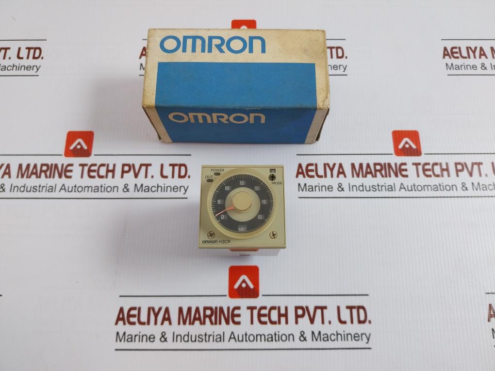 H3Cr-a Omron Multifunction Time Delay Relay 0-30Sec 100-240Vac