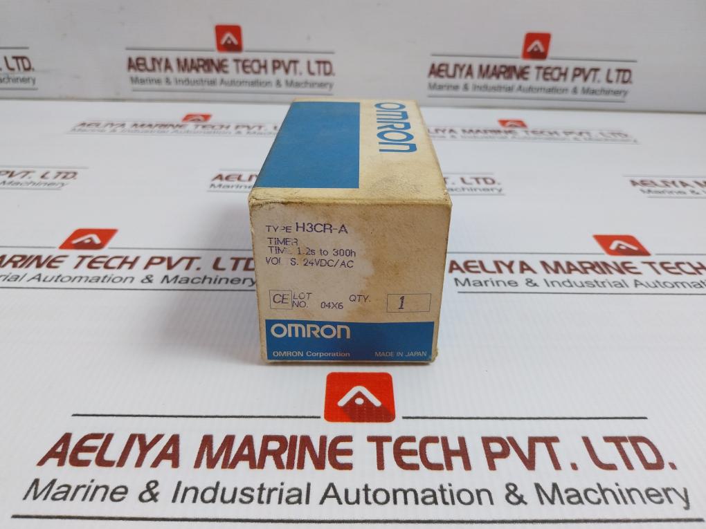 H3Cr-a Omron Multifunction Time Delay Relay 0-30Sec 100-240Vac