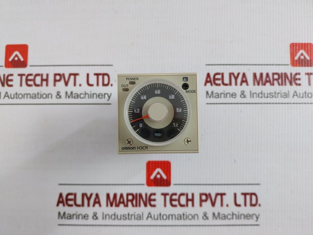 H3Cr-a Solid-state Timer 0.05S-300H Omron 100-240Vac