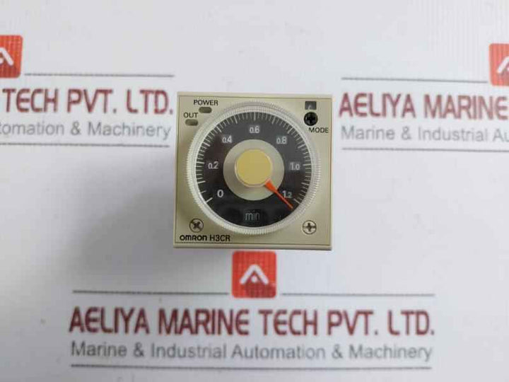 H3Cr-a Timer Relay 100-240Vac 0-1.2Min Omron
