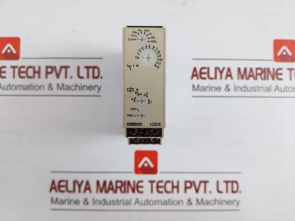 H3Dk-s2 Omron Solid State Timer 24-240V Ac/Dc, 50/60Hz, 6.6Va