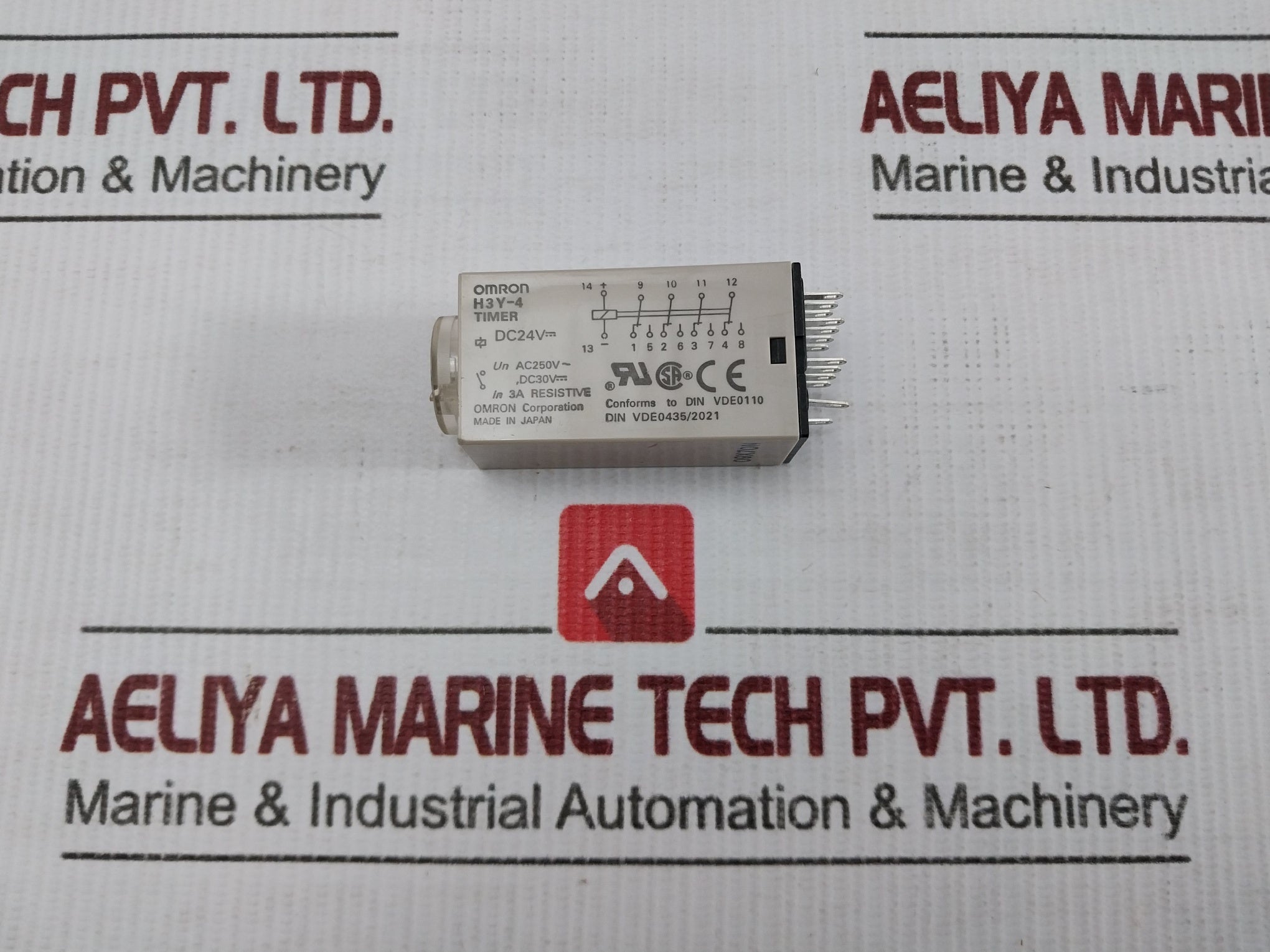H3y-4-Omron-Timer-Relay-Dc-24v-0-To-30-Sec-2