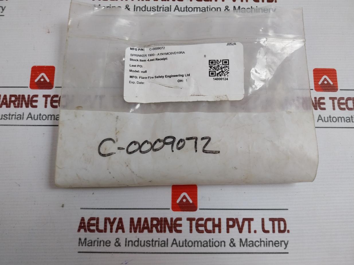 HI-FOG Sprinkler Head Water Mist Fire Protection C-0009072