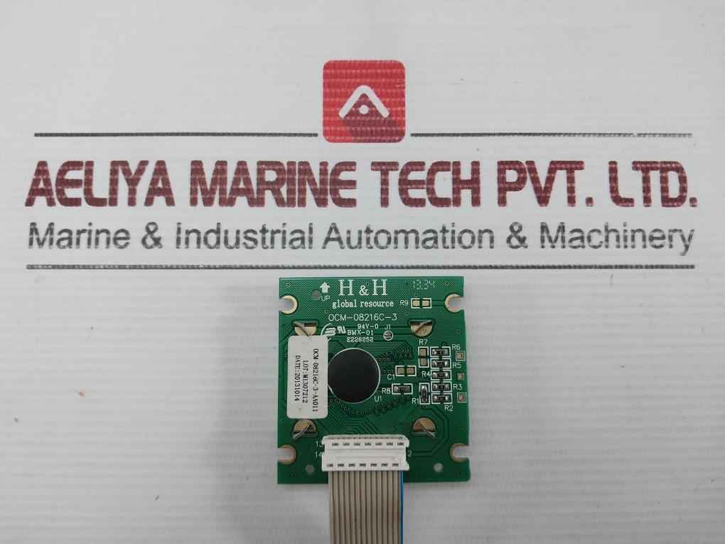 H & H Display Control Unit Pcb Ocm-08216C-3-aa011