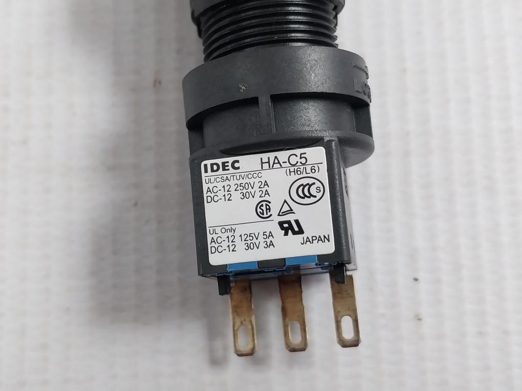 Ha-c5 Idec Ac-12 125V 5A Key Switch