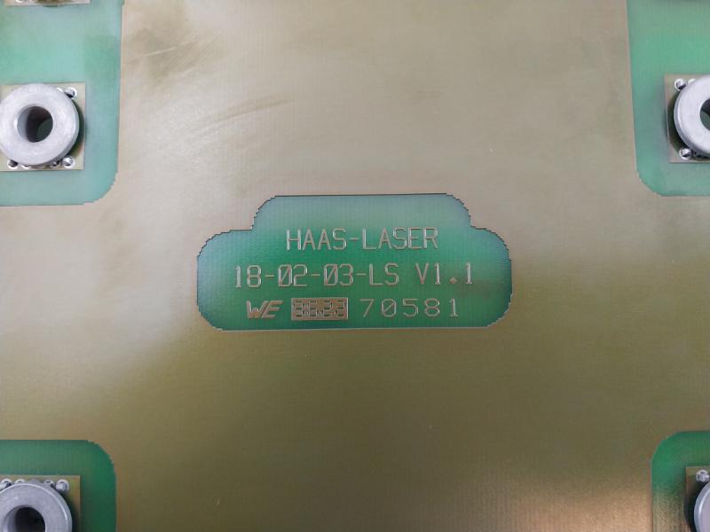 Haas-laser 18-02-03-ah V1.1 Capacitor Board 18-02-03-ls 70581