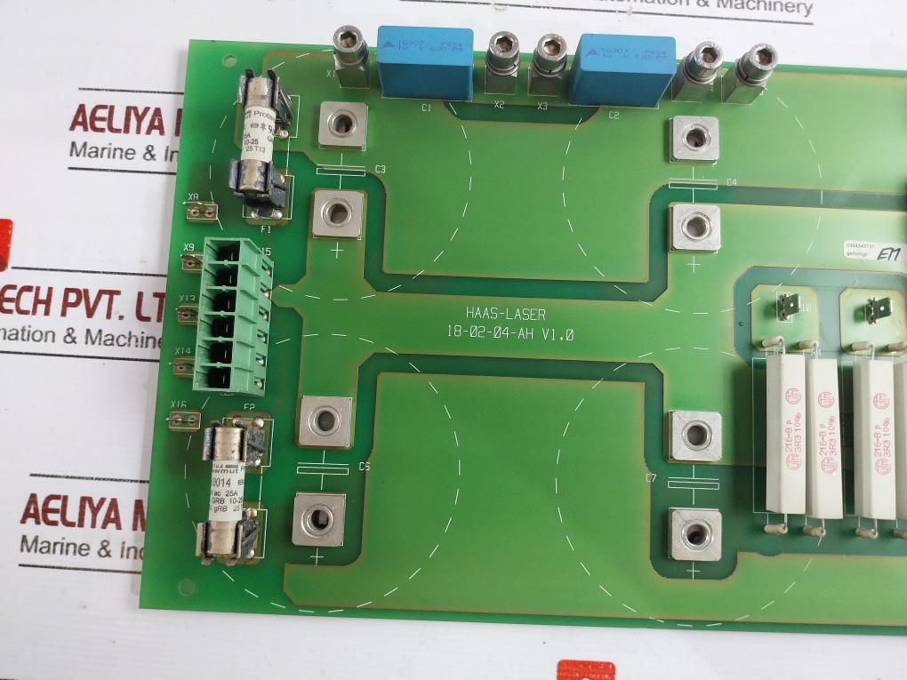 Haas-laser 18-02-04-ah Resistor/fuse Board 18-02-04-ls V1.0