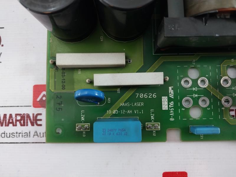 Haas-laser 18-03-12-ah Power Control Board 18-03-12-bs V1.1