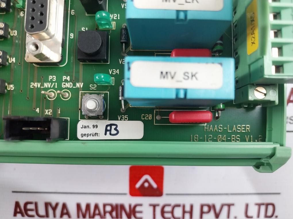 Haas-laser 18-12-04-bs Circuit Board 18-12-04-ah V1.2
